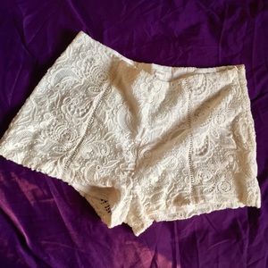 Forever 21 Lace Shorts